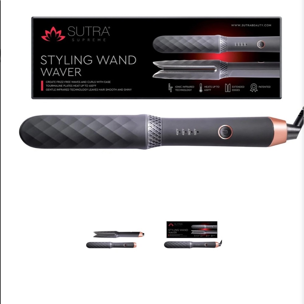 The Sutra Styling Wand - Flat Iron Curling Iron